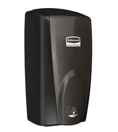 Produktfoto 1 von Rubbermaid Commercial Products 1 L Anti-Bakteriell Seifenspender, Schwarz, L 133.40 mm, B 13.16cm, H275.8 mm