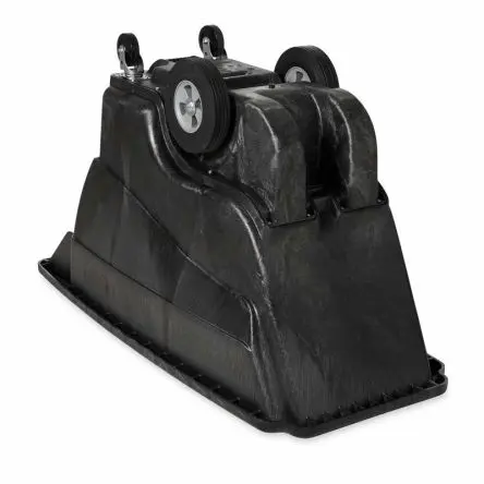Produktfoto 1 von Rubbermaid Commercial Products Sackkarre, Hochdichtes Polyethylen, max. 850 lb, Rad ø 10 in H.: 86.06 cm