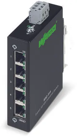 Produktfoto 1 von WAGO Ethernet-Switch 5-Port Unmanaged