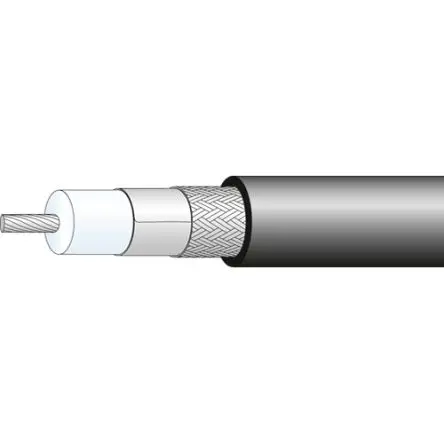 Produktfoto 1 von Huber+Suhner Spuma 400-RS-FR Flexibles HF-Kabel Koaxialkabel, Verlegekabel, 50 Ω, Aussen ø 10.25 mm Außen-ø ,