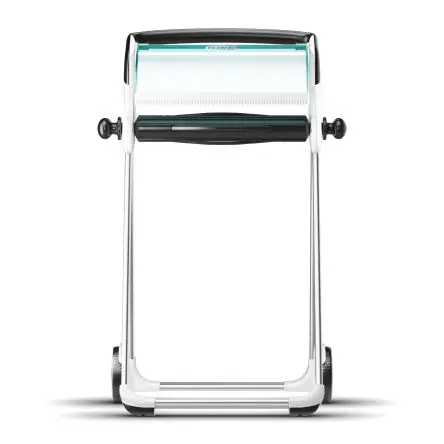 Produktfoto 1 von Tork Tork Tuchspender, Boden Bodenstativ B. 646mm H. 1 m T. 646 mm Weiß