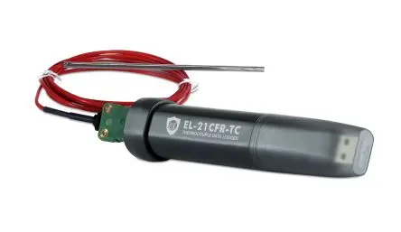 Produktfoto 1 von Lascar EL-21CFR-ULT Temperatur Temperatur Datenprotokolliergerät, USB, -35 °C → 85 °C, ISO-kalibriert