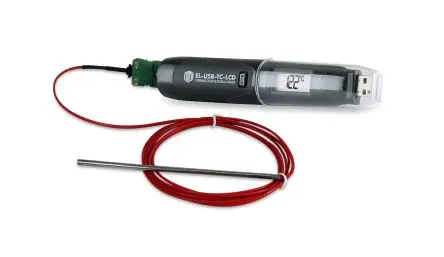 Produktfoto 1 von Lascar EL-USB-ULT-LCD Temperatur Temperatur Datenprotokolliergerät, USB, -100 °C → 100 °C