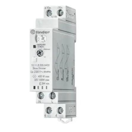 Produktfoto 1 von Finder 15 Dimmer, 400 W 230V ac 30A 1-polig