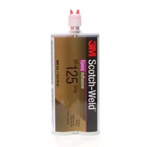 Produktfoto 1 von 3M Dp 125 Epoxidharz  2K Epoxidkleber Flüssig Grau 48,5ml, für Metall, Stahl