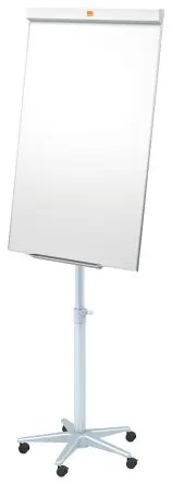Produktfoto 1 von Nobo Flipchart-Ständer, Mobil Weiß 1900 mm Stahl