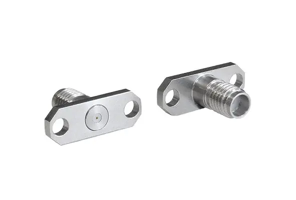 Bulgin SSMA Buchse Koaxialsteckverbinder Runder Koaxial-Steckverbinder, Flanschmontage, für Flexibler Koaxialkabel,