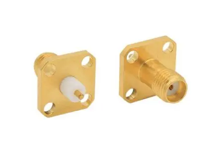 Bulgin SMA Buchse Koaxialsteckverbinder Runder Koaxial-Steckverbinder, Flanschmontage, für Koaxial-Kabel, 500 Ω