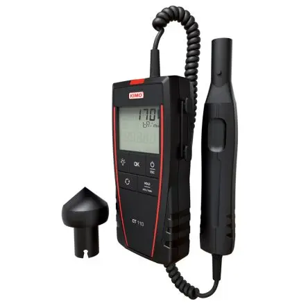 Produktfoto 1 von KIMO, ±0.3 % LCD Drehzahlmesser, DKD/DAkkS-kalibriert