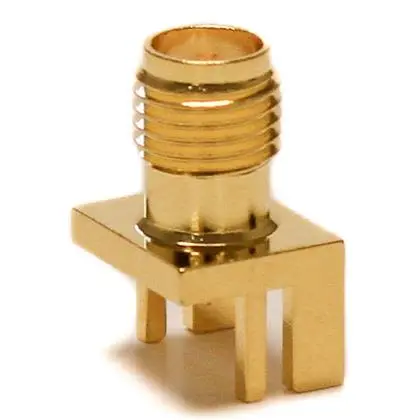 Produktfoto 1 von Mueller Electric SMA Buchse Koaxialsteckverbinder SMA-Steckverbinder, Kante, für Koaxial-Kabel, 50 Ω Lot, Gerade