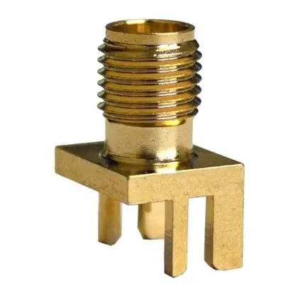 Produktfoto 1 von Mueller Electric SMA Buchse Koaxialsteckverbinder SMA-Steckverbinder, Kante, für Koaxial-Kabel, 50 Ω Lot, Gerade