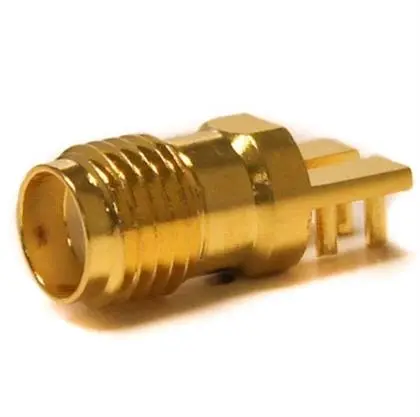 Produktfoto 1 von Mueller Electric SMA Buchse Koaxialsteckverbinder SMA-Steckverbinder, Kante, für Koaxial-Kabel, 50 Ω Lot, Gerade