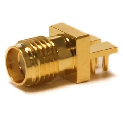 Produktfoto 1 von Mueller Electric SMA Buchse Koaxialsteckverbinder SMA-Steckverbinder, Kante, für Koaxial-Kabel, 50 Ω Lot, Gerade