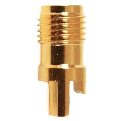 Produktfoto 1 von Mueller Electric SMA Buchse Koaxialsteckverbinder SMA-Steckverbinder, Kante, für Koaxial-Kabel, 50 Ω Lot, Gerade