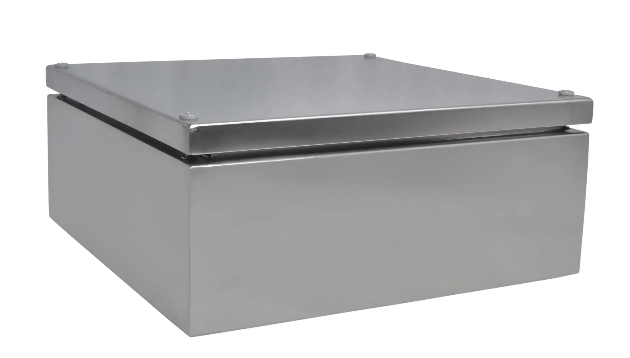 Produktfoto 1 von RS PRO SSJ Edelstahl 304 Gehäuse Grau IP66, HxBxT 300 mm, 300 mm x 121 mm
