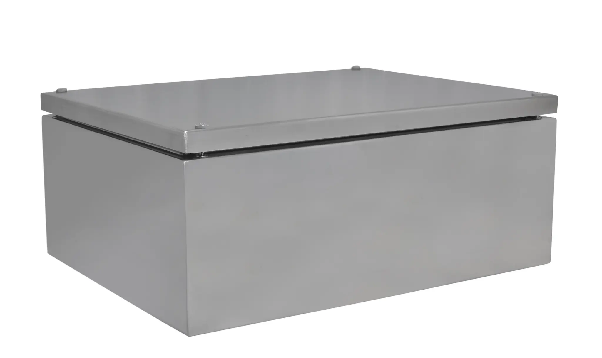 Produktfoto 1 von RS PRO SSJ Edelstahl 304 Gehäuse Grau IP66, HxBxT 400 mm, 300 mm x 161 mm