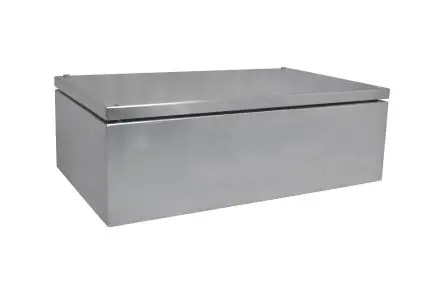 Produktfoto 1 von RS PRO SSJ Edelstahl 304 Gehäuse Grau IP66, HxBxT 500 mm, 300 mm x 161 mm