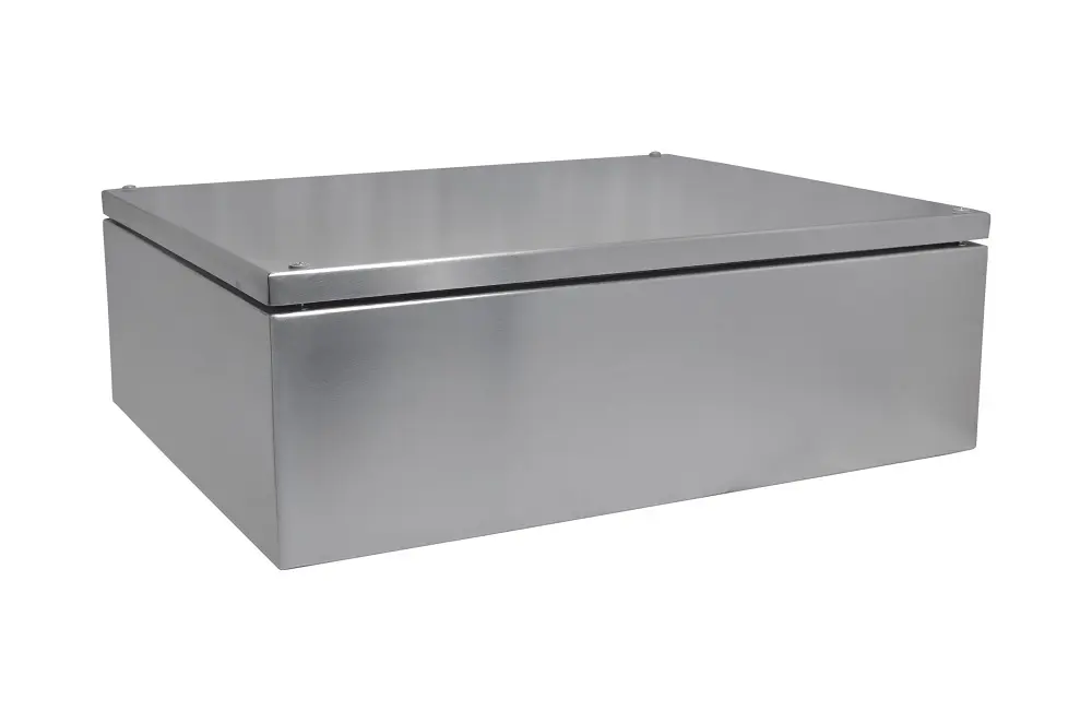 RS PRO SSJ Edelstahl 304 Gehäuse Grau IP66, HxBxT 500 mm, 400 mm x 161 mm