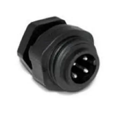 Produktfoto 1 von Amphenol Industrial Ecomate M Standard Rundsteckverbinder Stecker 3-polig Stecker 18A Kabel IP67