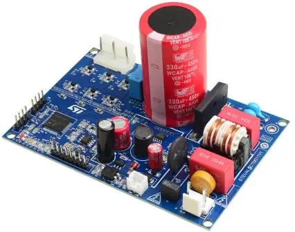 Produktfoto 1 von STMicroelectronics Evaluierungsplatine, Evaluierungsplatine 3-Phasen-Wechselrichter, für STGD5H60D, STSPIN32F0601Q