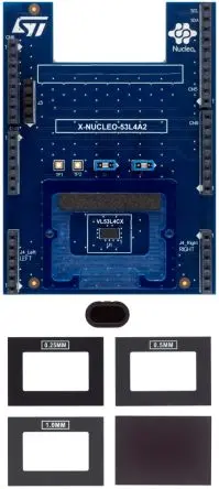 Produktfoto 1 von STMicroelectronics X-Nucleo, Evaluierungsplatine Entwicklungstool Sensor, TOF-Sensor für STM32 Nucleo