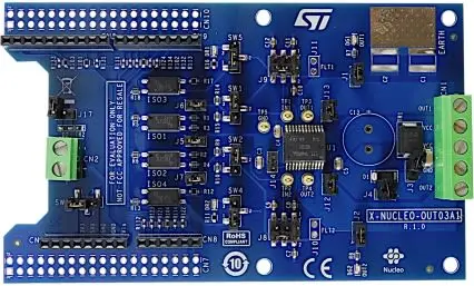 Produktfoto 1 von STMicroelectronics X-Nucleo, Evaluierungsplatine Entwicklungstool Sensor für STM32 Nucleo