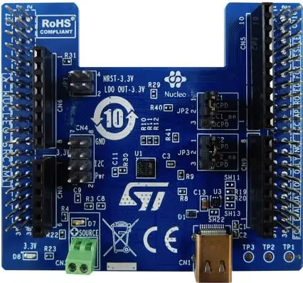Produktfoto 1 von STMicroelectronics X-Nucleo, Evaluierungsplatine Entwicklungstool Sensor für STM32 Nucleo