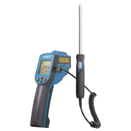 Produktfoto 1 von SKF TKTL 31 Infrarot Thermometer, -64 °C 75:1, bis 1600 °C, 1 °C, Fahrenheit, Celsius