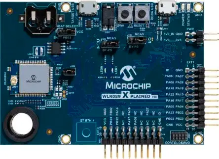 Produktfoto 1 von Microchip WLR089 Xplained Pro Entwicklungstool Kommunikation und Drahtlos SAMR34/35 Xplained Pro-Platine LoRa für