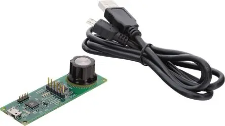 Produktfoto 1 von Microchip LX3302A LXK3302AR010 - LX3302A 180-Grad-Dreh-Induktionspositionssensor NANO-Kit Entwicklungstool Sensor,