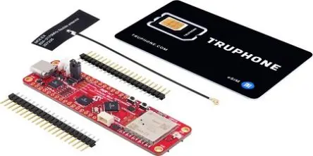 Produktfoto 1 von Microchip AVR-IoT Cellular Mini Entwicklungsboard AVR128DB48 Entwicklungsboard IoT, Entwicklungskit