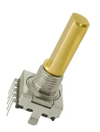 Produktfoto 1 von Elma Drehgeber 8 Impulse/Umdrehung Impulse/U 2-Bit-Quadraturgeber, mit 6 mm, Geschlitztschaft, Digital Rechteck-Signal,