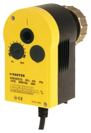 Produktfoto 1 von SAUTER REGULATION 3-Wege Ventilantrieb 120 s max. 120 s max., 24V ac/dc / 4.8 W Elektrisch