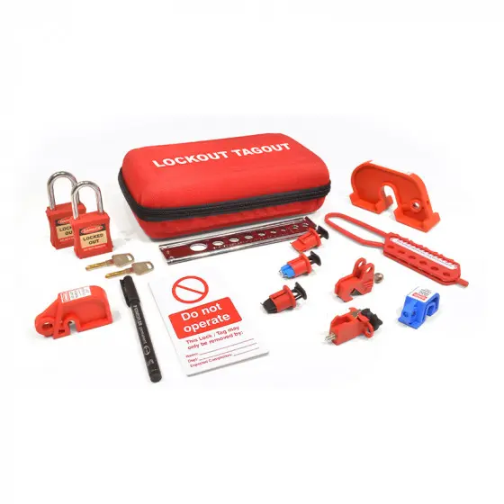 Produktfoto 1 von Spectrum Industrial Sperrsatz Typ Elektriker-Notfallkit, 2-fach Verriegelung, Rot