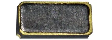 Produktfoto 1 von Abracon 32.768 MHz Quarzmodul, Oberfläche, ±20 ppm, 6 pF, B. 1.5mm, H. 0.9 mm, L. 3.2 mm, SMD, 2-Pin