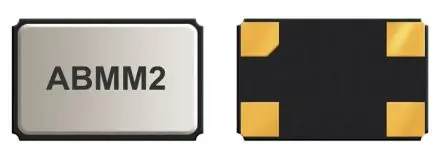 Produktfoto 1 von Abracon 24 MHz Quarzmodul, Oberfläche, ±20 ppm, 18 pF, B. 3.5mm, H. 1.2 mm, L. 6 mm, SMD, 4-Pin