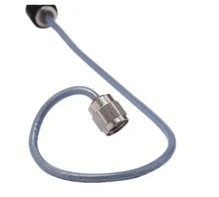 Huber+Suhner Minibend Koaxialkabel Stecker, 50 Ω Stecker, 11 Zoll, SMA / SMA, Blau
