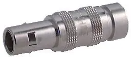 Huber+Suhner RF Stecker RF-Steckverbinder QLA-Steckverbinder, Kabel, für Koaxial-Kabel, 50 Ω Crimpbefestigung, Gerade