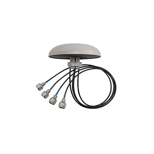 Produktfoto 1 von Huber+Suhner 1399.17.0240 WLAN Multiband-Antenne, Außen-, Rundstrahl, Kuppelförmig, Typ N, Stecker, 0.5 m