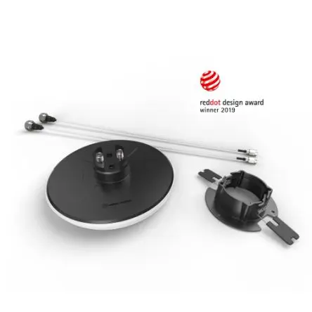 Produktfoto 1 von Huber+Suhner 5G Multiband-Antenne, Außen-, Rundstrahl, Kuppelförmig, NEX10, Buchse, 6.5 dBi, 0.5 m