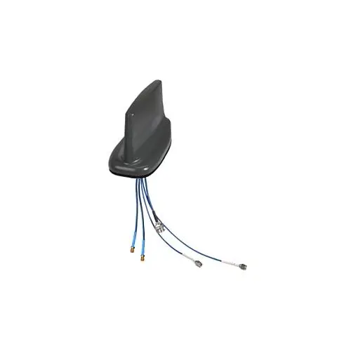Produktfoto 1 von Huber+Suhner Multiband-Antenne, Extern, Rundstrahlantenne, Haifischflosse, Buchse, Stecker mit Leitung, 4 dBi, 5.5 dBi,