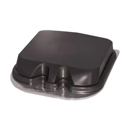 Produktfoto 1 von Huber+Suhner 5G, Galileo E1, BeiDou B1, WLAN 6E, 3G, GLONASS G1, 4G, GPS L1 Multiband-Antenne, Außen-, Rundstrahl,