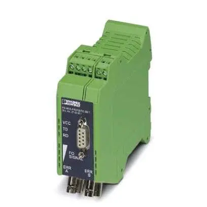Produktfoto 1 von Phoenix Contact Serie PSI-MOS-PROFIB/FO 850 T LWL-Konverter 24 V, Spannung 18 to 30 V EIN / Digital DIN-Hutschiene, ATEX