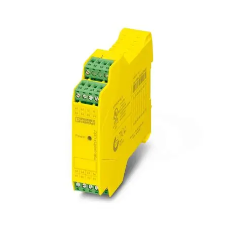 Produktfoto 1 von Phoenix Contact PSR-SPP Koppelrelais 24V ac/dc, 5 Sicherheitskontakte, Manuell DIN EN 50178 SIL IEC 61508