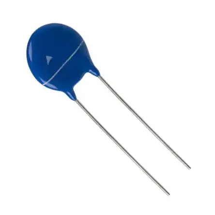 TDK AdvancedD-MP Metalloxid-Varistor, 410 pF, 560 V / 50 A 910 V, 6000 A max., Ø 16.5 mm, 6.7 mm, L. 20.5 mm