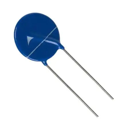 Produktfoto 1 von TDK Automative E Metalloxid-Varistor, 9.4 pF, 45 V / 20 A 93 V, 2000 A max., Ø 23 mm, 6.5 mm, L. 27.5 mm