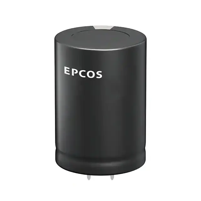 Produktfoto 1 von EPCOS Snap-In Aluminium-Elektrolyt Kondensator 100μF / 400V dc, Ø 22mm x 25mm, bis 105°C