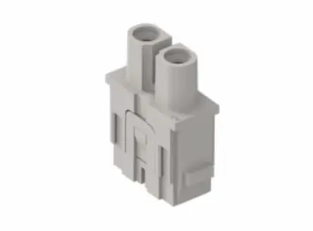 Produktfoto 1 von ILME Mixo Industrie-Steckverbinder Kontakteinsatz Buchse, 2-polig 40A, Kabel, Modularer Einsatz mit Crimpanschluss