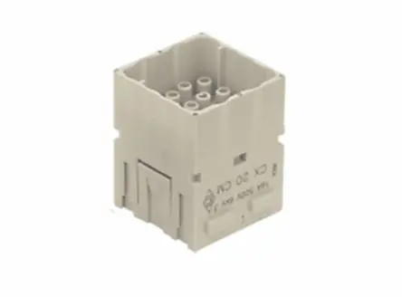 Produktfoto 1 von ILME Mixo Industrie-Steckverbinder Kontakteinsatz Stecker, 20-polig 16A, Kabel, Modularer Einsatz mit Crimpanschluss