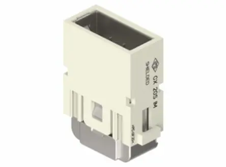 Produktfoto 1 von ILME Mixo Industrie-Steckverbinder Kontakteinsatz Stecker, 20-polig 4A, Kabel, Modularer Einsatz mit Crimpanschluss